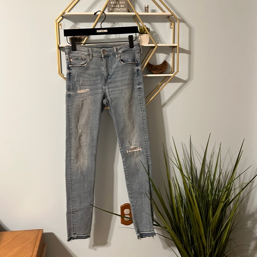 Skinny Regular Waist Shapewear Jeans